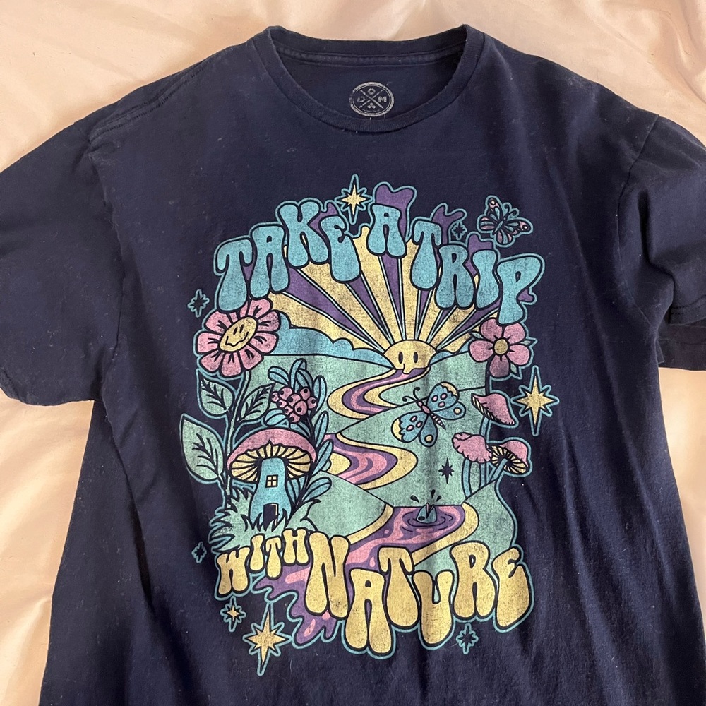 Navy Graphic Tee